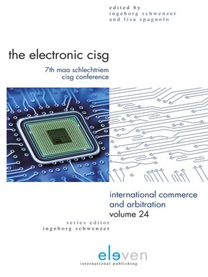cover image of The Electronic CISG